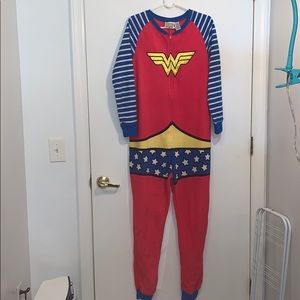 Quirky Wonder Woman onesie